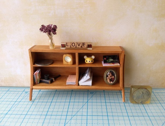 1:12 Dollhouse miniature scrabble tiles LOVE sign for table top or mantel LOVE sign all-season decor