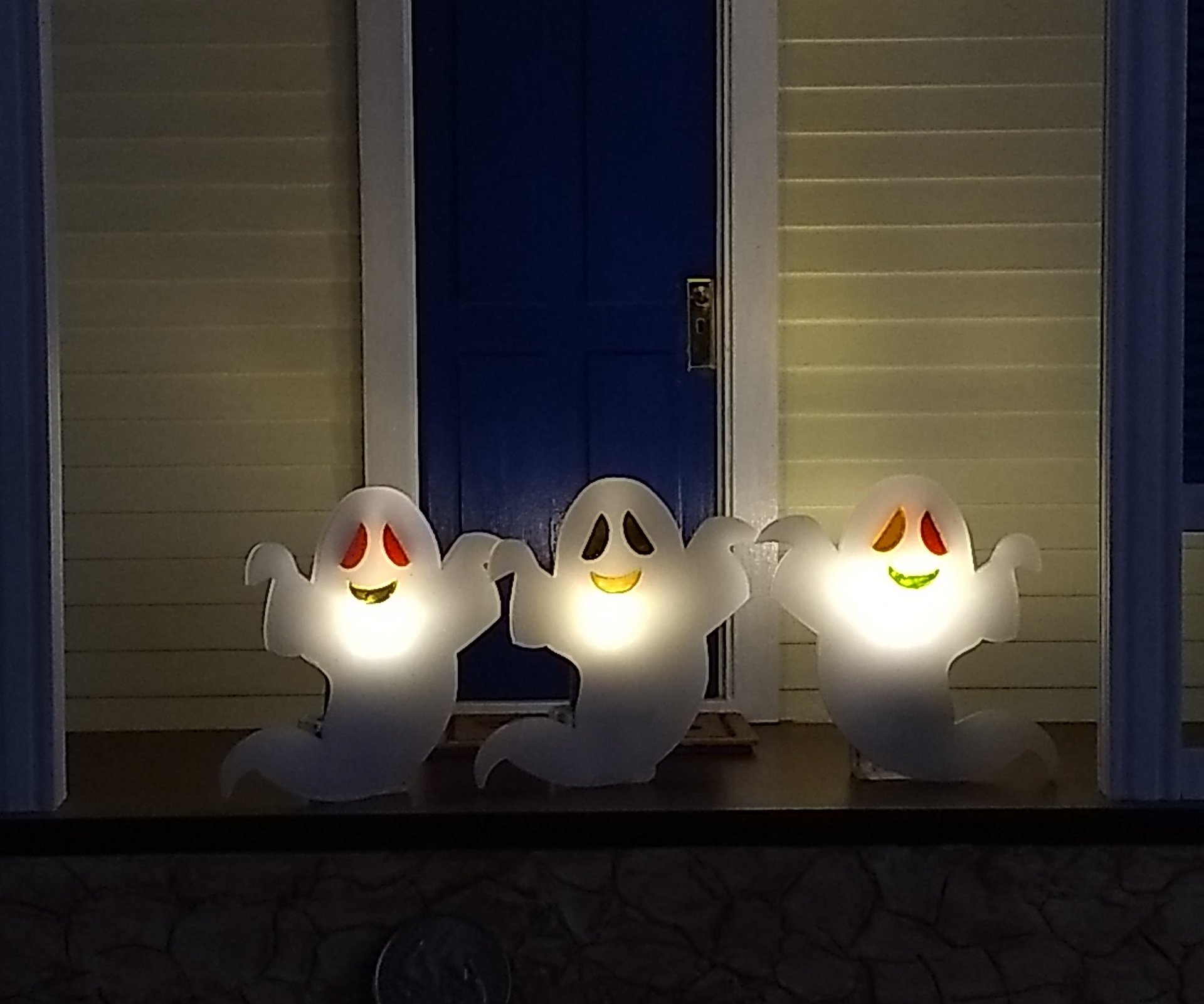 light up halloween ghosts decors