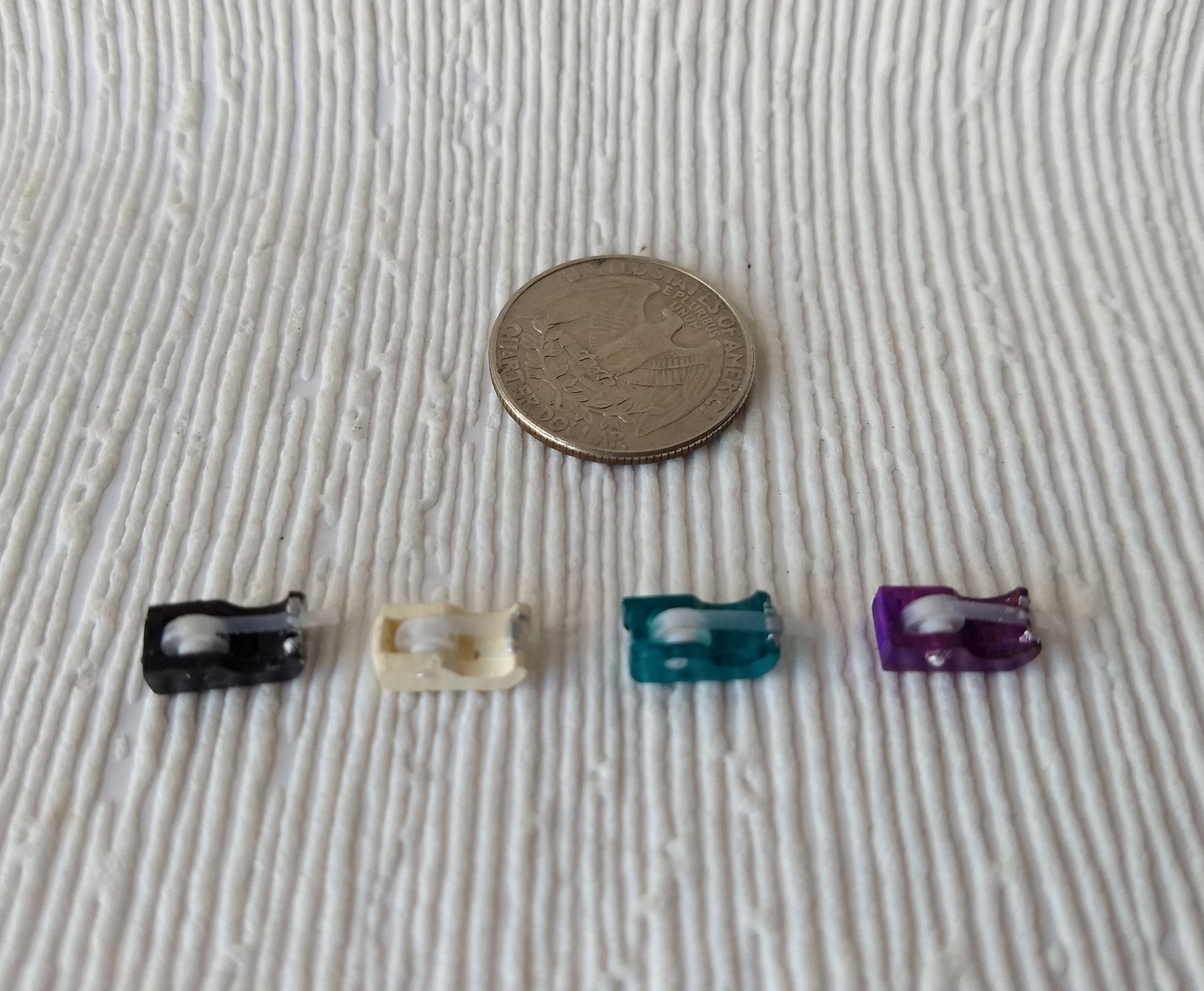 1:12 scale miniature tape dispenser Craft room DIY essential Dollhouse accessory Price is PER UNIT