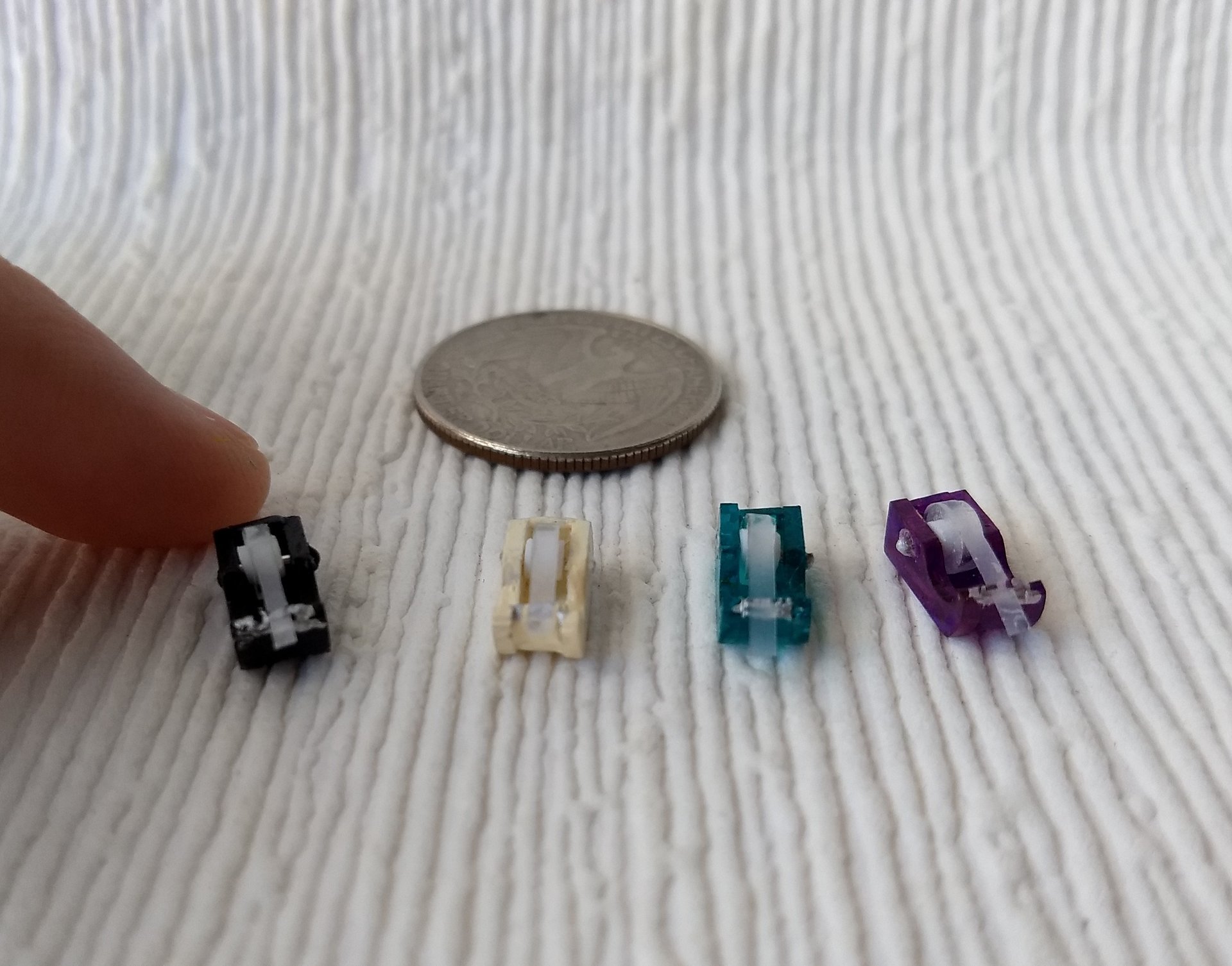 1:12 scale miniature tape dispenser Craft room DIY essential Dollhouse accessory Price is PER UNIT