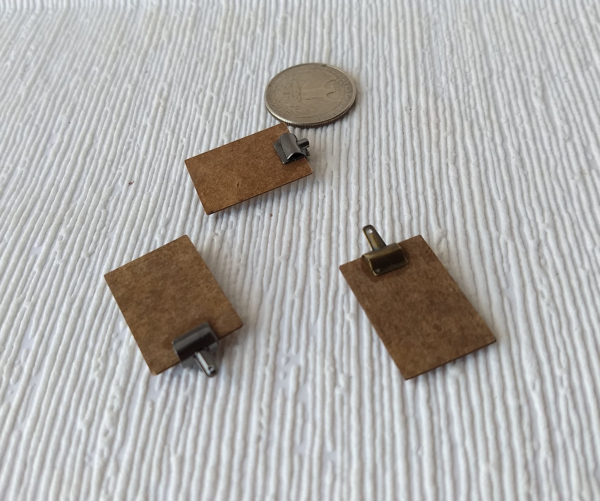 1:12 dollhouse clipboards Price is PER UNIT
