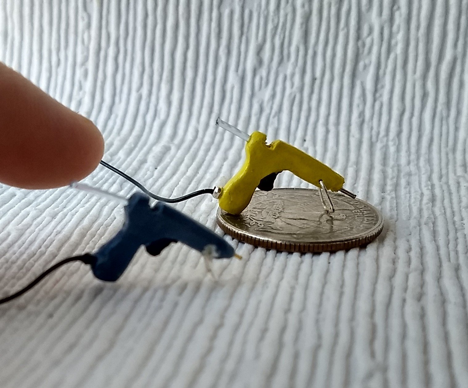 1:12 dollhouse hot glue gun Hobby and craft room essential Price is PER UNIT