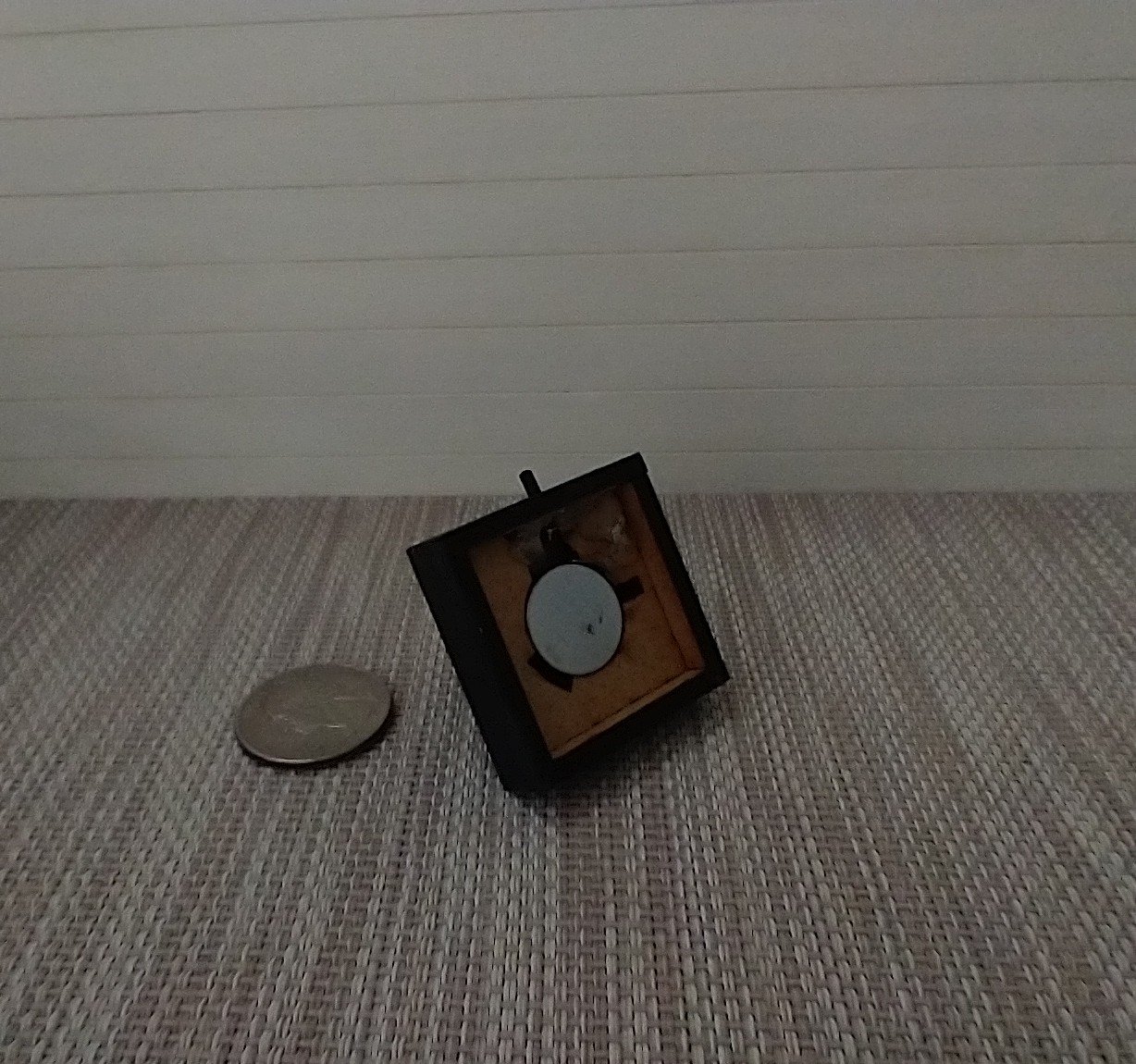 RESERVED Dollhouse miniature Light up Eye of Providence Pyramid Battery operated pyramid light Dollhouse novelty LED light mini home decor