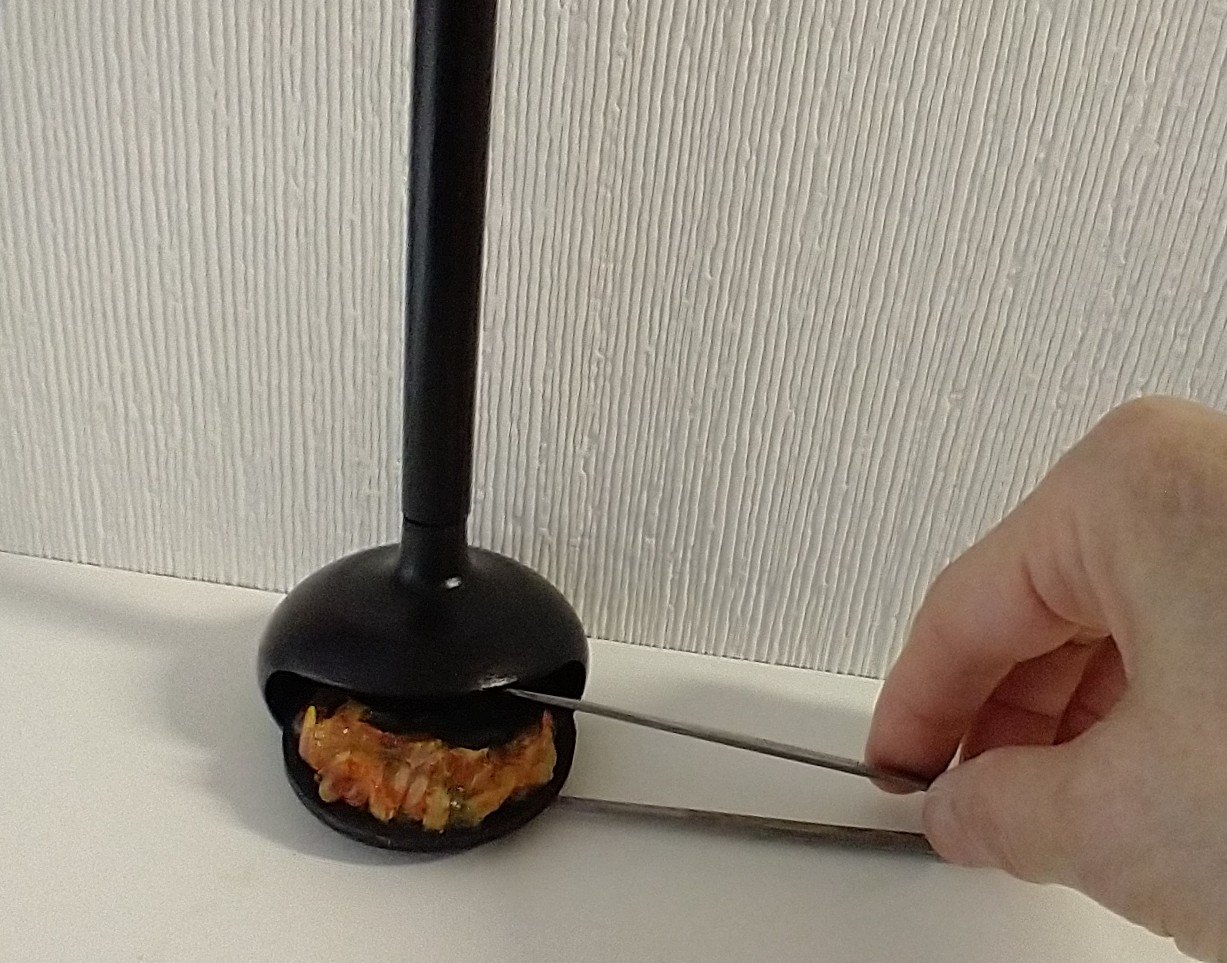 RESERVED for Sherryl.  1:12 Dollhouse miniature hanging modern fireplace with flickering insert REF Black