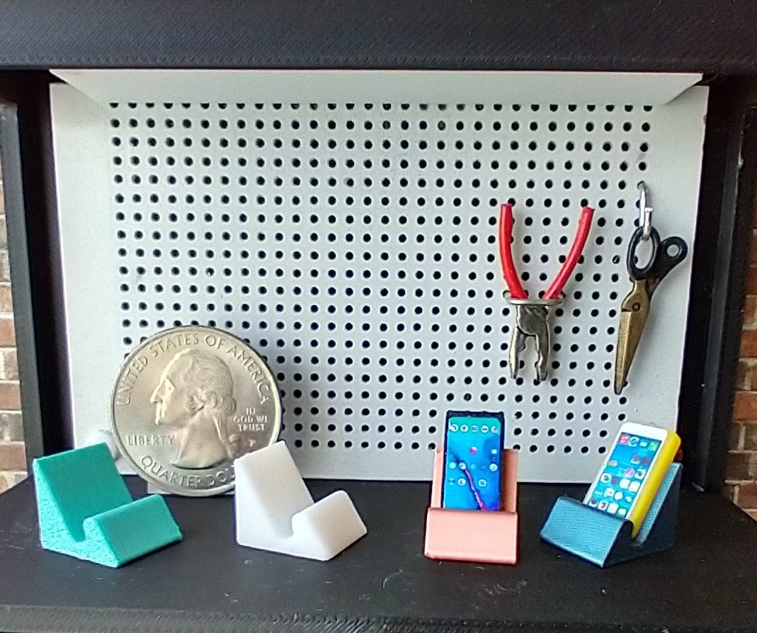 1:12 dollhouse miniature cell phone stand Price is PER unit Accessories sold separately