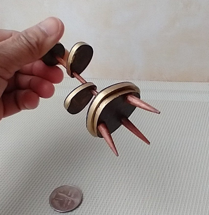 1:12 Dollhouse mid-century style plant stand Formica 4-tiered plant stand or display stand REF green top Plants n accessories NOT included