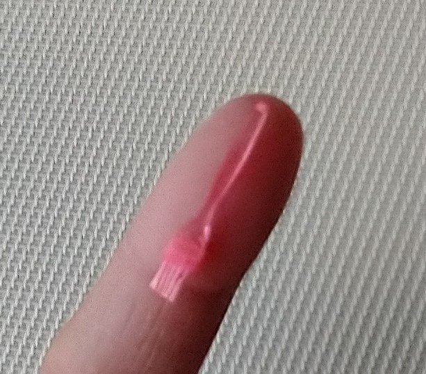 1:12 Dollhouse BBQ basting brush Faux silicone basting brush for kitchen or grilling REF Clear pink handle PRICE is for EACH