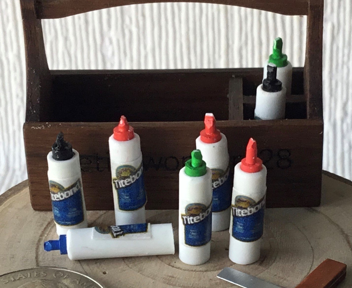 dollhouse miniature wood glue