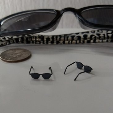 1:12 miniature sunglasses Cool shades Price is for EACH pair