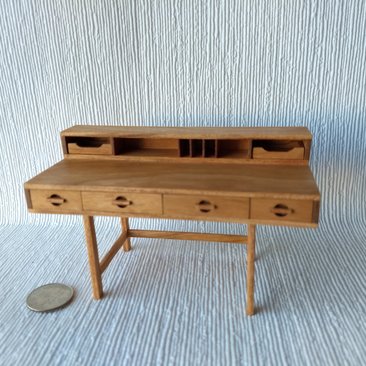 Dollhouse mid century desk