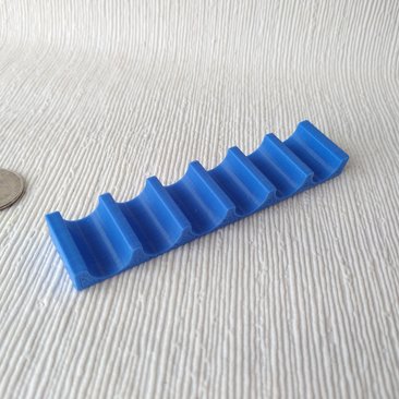 Pen rest or paint brush rest for miniaturists or hobbyists or modellers Current introductory price valid thru 2021 April 30 REF blue