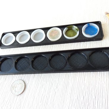 Environmental friendly palette for miniaturists or hobbyists or modellers Current introductory price valid thru 2021 Price is for EACH unit