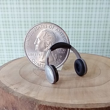 1:12 scale dollhouse HEADPHONE 